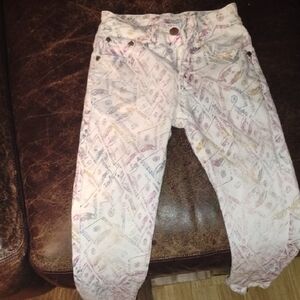 Colorful Patterned Jeans